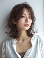 ハーツ 青山表参道店(Heart's) 白髪ぼかし脱白髪染め似合わせレイヤーカット40代50代60代
