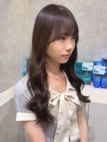 リリー バイ アオ(Lilly by AO)&nbsp;韓国レイヤー/顔周りカット/骨格似合わせ/マロンブラウン/府中