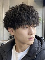 ブラン 池袋(BLANC)&nbsp;【福田指名限定】シャドウパーマクーポン(カット付き)
