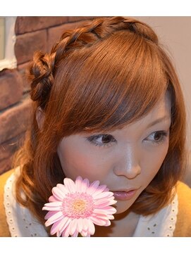 ハピア(HAPPIA) ゆるふわ☆アレンジ