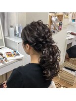 ヘアセット専門店 ナゴミ 池袋店(nagomi)&nbsp;ポニーテール