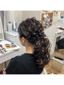 ヘアセット専門店 ナゴミ 池袋店(nagomi) ポニーテール