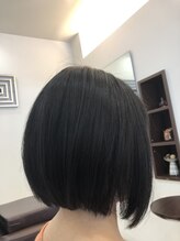 ヘアーメイクアップ ビャッコアトリウム(Byakko atrium) 前下がりボブ