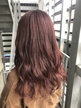 テラスヘア 新潟駅南(TERRACE hair) ブリーチなし！春にオススメピンクベージュ！