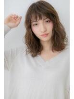 カバーヘア ブリス 大宮西口(COVER HAIR bliss) セミウェットx暖色系カラー♪グラマラス無造作小顔セミディY大宮