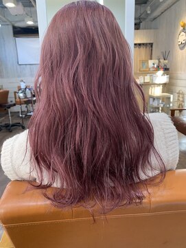 アクトゥス(AEQUITAS) ケアブリーチ×秋冬ピンクバイオレッド