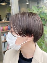 オプスヘアーアネロ(OPS HAIR ANELLO) greige×short