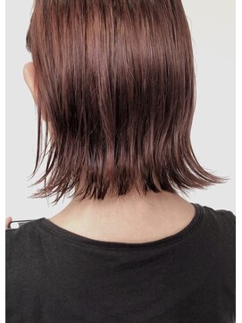 マイレ(maile) 【maile 】切りっぱなし/ダークチェリー/ダブルカラー