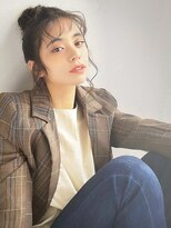 ティファ 自由が丘店(Tiffa)&nbsp;チェリーブラウン/ミニウルフ/デジタルパーマ[自由が丘］