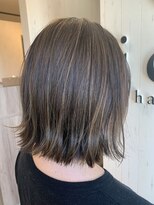 イコウヘアデザイン(icou hair design)&nbsp;☆シアーグレージュ☆極細ハイライト☆