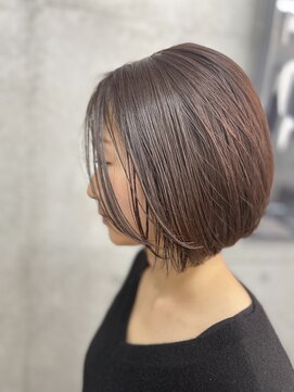 サロンロール(Salon Roll) ナチュラルブラウンボブ