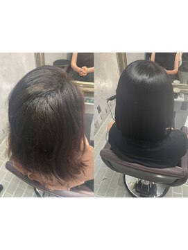 アヤメ 巣鴨店(ayame) 【ayame巣鴨】縮毛矯正_tokio _ボリュームダウン_巣鴨