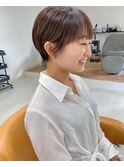 美髪　ナチュラルショート