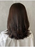 オリーブブラウンミディアムレイヤー_グレージュカラーba422021