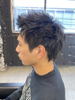 ココ 本八幡(KOKO)&nbsp;□カルマパーマ#ベリーショート#マッシュパーマアッシュブラック