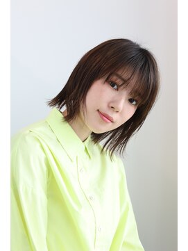 ヘアーアンドメイク エクリ 不動前店(Hair&Make equri) 【不動前・目黒】ボブ・ミニボブ・ナチュラルスタイル