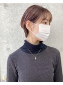 おさまりショート女性のメンズカット20代30代