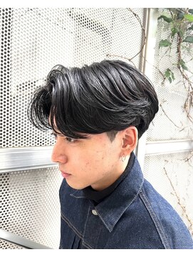ニコ トウキョウ ヨコハマ(nico) センターパート/シースルーマッシュ/ニュアンスパーマ