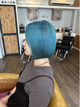 トルチェ(toRtue) タッセルボブ　ターコイズグリーン