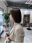 【ADORE横浜】内巻きボブ×髪質改善ストレートパーマ