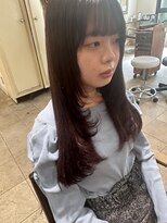 ネオリーブカップ 町田店(Neolive capu)&nbsp;レイヤーカット/小顔/ネビージュ/ボブルフ/ブリーチ/町田/黒髪