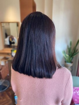 クロス(CROSS) 【芦屋クロス美容室】明るさ感じる暖色系つやカラー