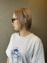 エディー(HEDI) ミルクティーベージュボブ