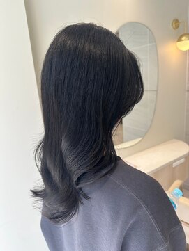 ミズチャーム(Ms.CHARM) 韓国レイヤー/くびれヘア/黒髪ロング