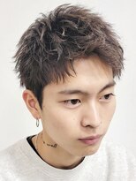 エリマ  茅ヶ崎(elima)&nbsp;メンズ刈り上げスパイキーショートアップバングツーブロック