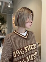 ピピバイヨーク(pipi, by yoke.)&nbsp;ハイトーングレージュショート