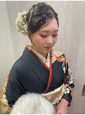 振袖・ヘアセット#2025