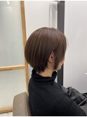 ばっさりショートボブ