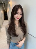 ヌーディーカラー/レイヤーカット/ザクザクレイヤー/20代30代