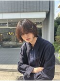 =メンズボブ/スパイキーショート/ニュアンスパーマ／MEN’S HAIR