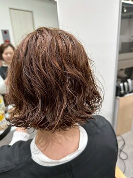 アミリー ひたち野うしく店(Amily) ハイライトバレイヤージュダブルカラーケアブリーチ30代40代