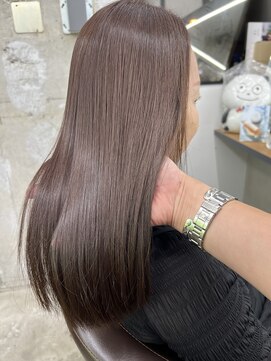 ネウィ 天王寺(newi) ラベンダーベージュ/ケアストレート