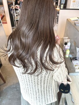 マッシュ グランバーズ 布施(MASHU GRANDVASE) 【東大阪布施】透明感×柔らかさ=シアーグレージュ