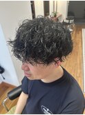 MEN'S HAIR/ツイストスパイラルパーマ/メンズカット/表参道駅