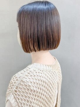 シー バイ ロンド 新宿(Sea by Lond) ミディアム×暗めカラー[デザインカラー/フェイスフレーミング]