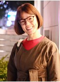 乾かすだけで決まる重さを残したフレンチボブヘアー