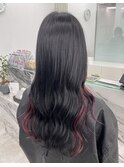 おしゃれインナーカラー