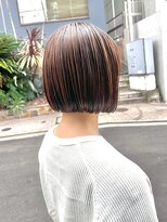 トリッカアヴェダ(tricca AVEDA)&nbsp;【ビフォーアフター】髪質改善/ショート/ブラウンベージュ