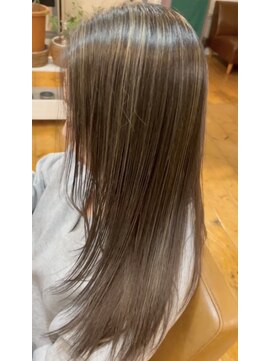 函館/ハイライトカラー/透明感/つや髪/大人髪/ヘッドスパ