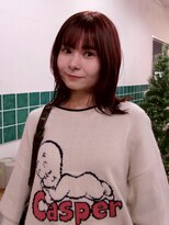 スワッグ(swag)&nbsp;大人可愛い外ハネ艶カラー10代20代30代40代