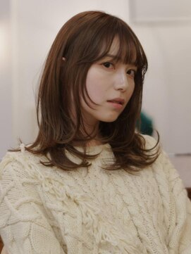 ベンジー 須賀川店(benji) 《benji》柔らかミディアムヘア