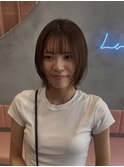 大人ガーリー/似合わせカット/ミディアムレイヤーカット