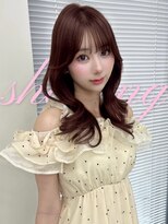 ユーフォリア 新宿店(Euphoria)&nbsp;大人美人小顔ヘルシースタイルふんわりカールショコラピンク