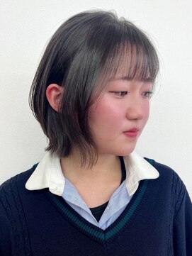 モリオフロムロンドン 松戸店(Morio from London) 【松戸 アイダ】小顔かわいいボブレイヤー/黒髪ツヤ髪くびれボブ