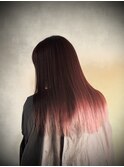 美髪矯正/縮毛矯正/ダブルカラー/暖色カラー