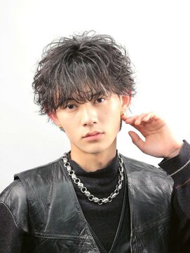 ブラック サッポロ(BLUCK SAPXOXO) 大通駅/学割U24/メンズサロン/フェザーパーマ/シャドウパーマ